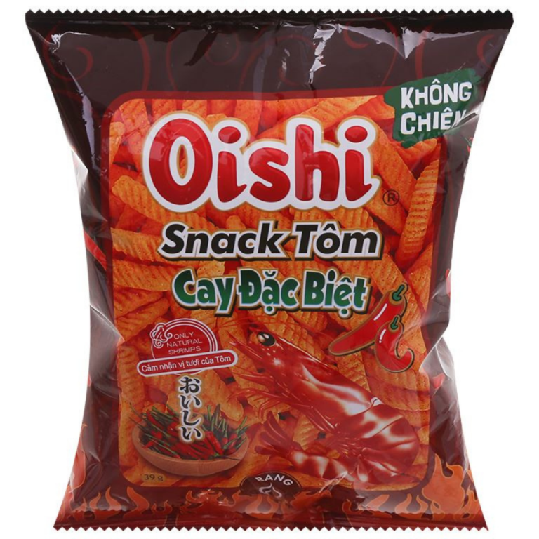 Oishi Snack Special Hot Shrimp G X Bags Vietnam Fmcg Goods