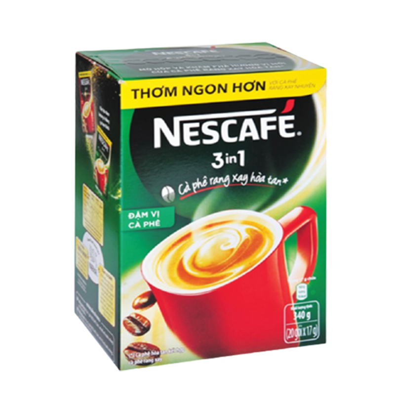 Wholesale Nescafe 3in1 Instant Coffee Strong 340g Vietnam FMCG