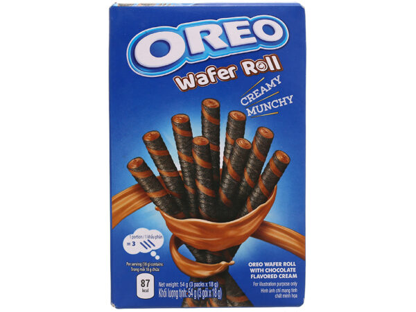 Oreo Chocolate Wafer Roll 20x54g