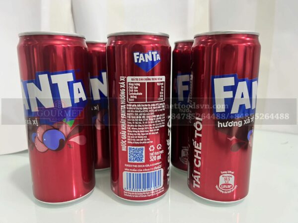 Fanta Sarsi Soft Drink 320ml x 24 Cans