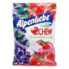 Alpenliebe 2 Chew Grapes & Strawberry 227.5g x 24 Bags