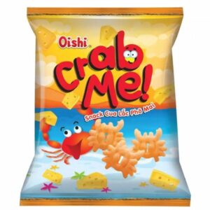 Oishi Crab Shake Cheese Snack 40g x 60 Bag