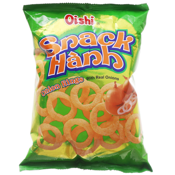 Oishi Onion Rings Snack 39g x 60 Bags (Shrink Bag)