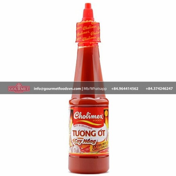 Cholimex Extra Chilli Sauce 270g x 24 Bottle