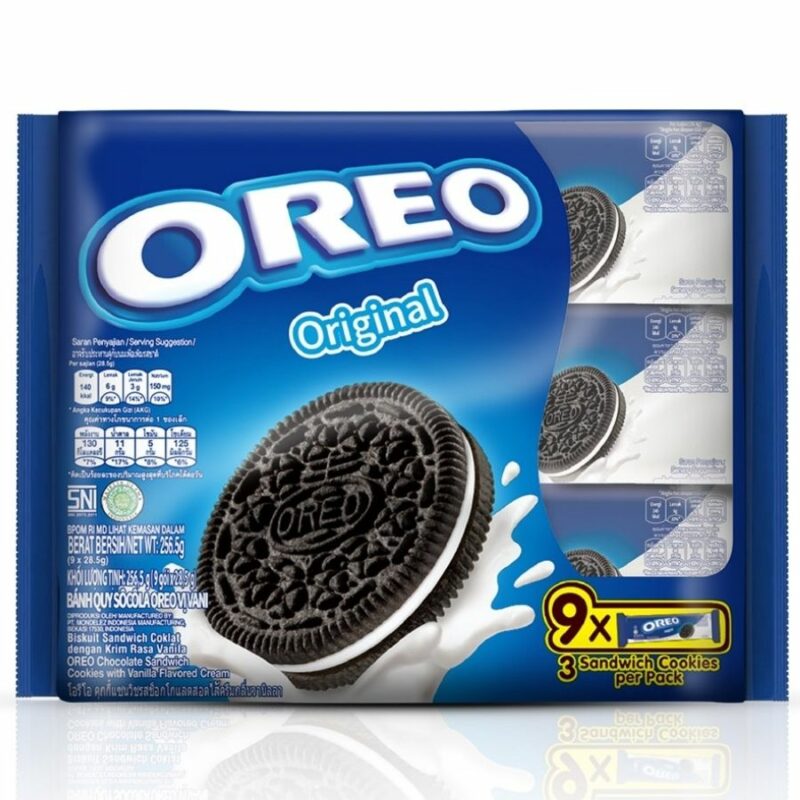 Oreo Vanilla Cream 256.5g (9 X 28.5g) X 12 Boxes Vietnam FMCG GOODS ...