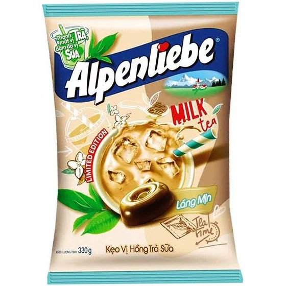 Alpenliebe Milk Tea 322g x 24 Bags