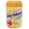 Mentos Smoothy Candy (Strawberry, Banana, Melon) 90g x 6 Jars x 8 Boxes