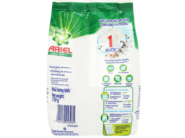 Ariel Sunrise Detergent Powder 720g