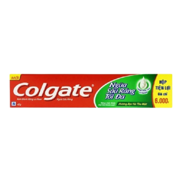Colgate toothpaste maximum cavity protection