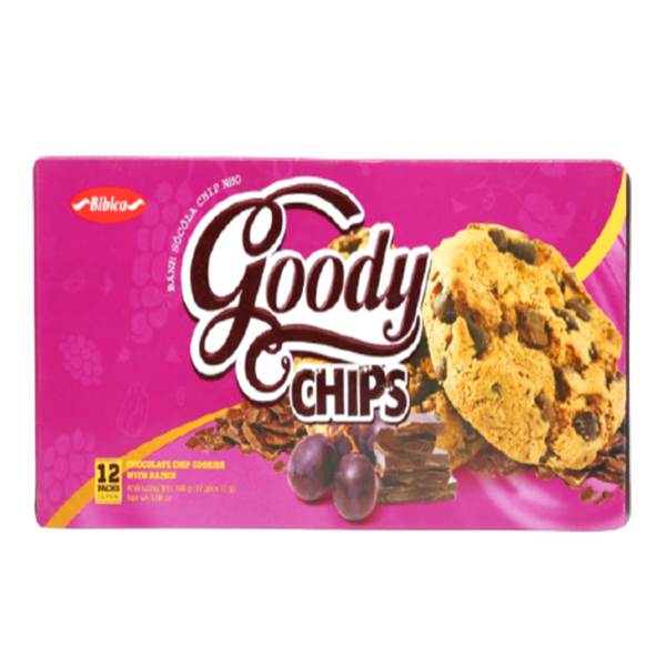 Goody Grape Chocolate Chip Cookies Box 144G -1