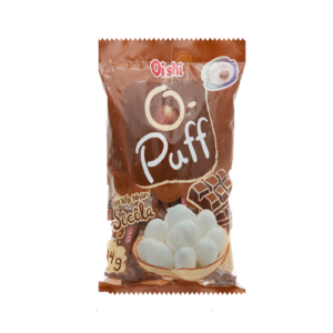Oishi Puff chocolate filled marshmallow candy