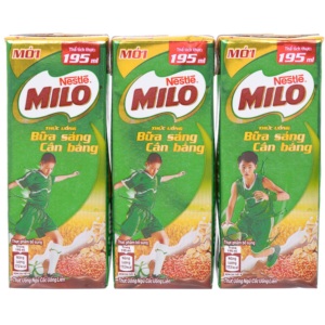 Milo's Breakfast Milk 195ml x 3 Boxes x 10 Blocks