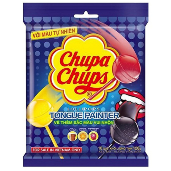 Chupa Chups Color Tongue Painter 100g x 70 bags