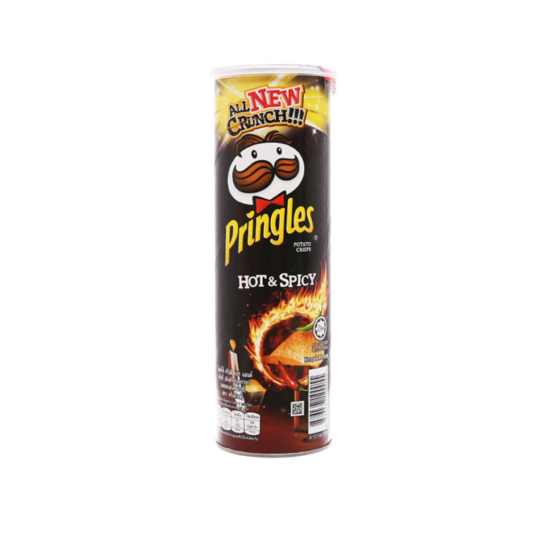 Pringles Potato Chips Hot & Spicy 107g X 12 Cans • Vietnam FMCG GOODS ...