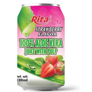Rita Strawberry Aloe Vera Juice 330ml x 24 cans