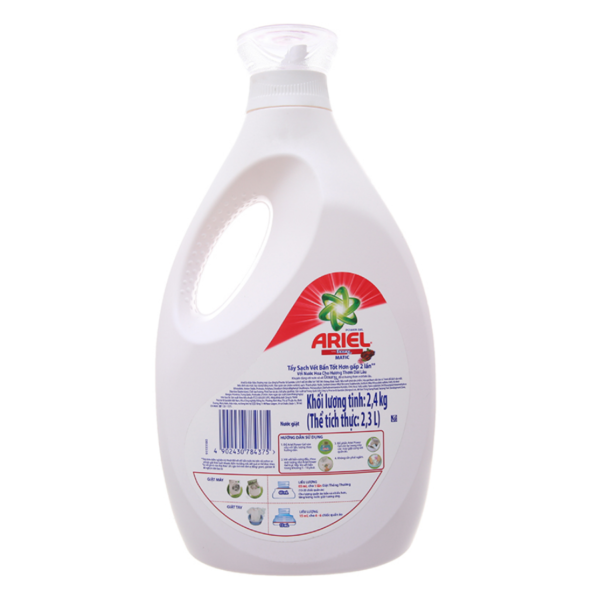 Ariel Downy Detergent Liquid 2.4kg x 4 Bottles (3)