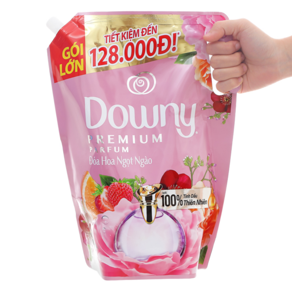 Downy Sweet Flower Fabric Softener 2.2l x 4 Bags (1)