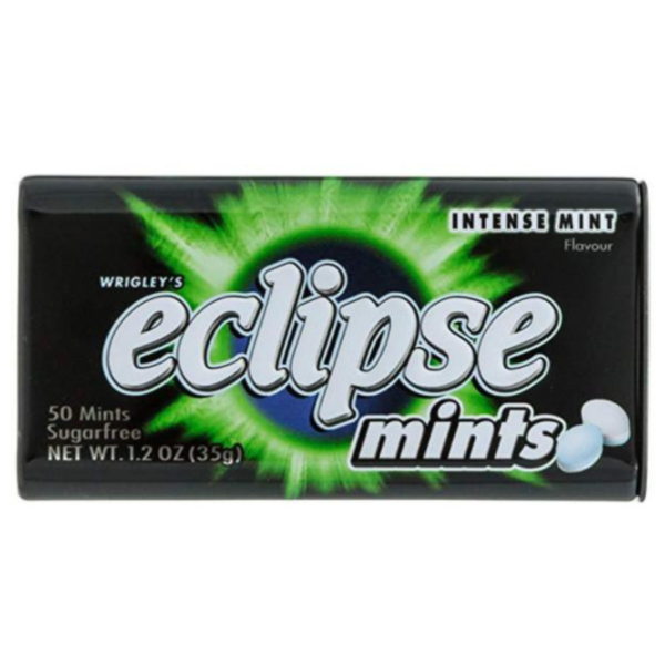 Wrigley's Eclipse Intense Mint 280g x 12 Boxes