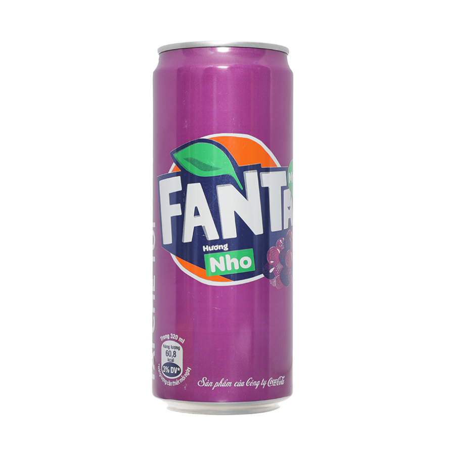 Fanta Grape Soft Drink 320ml X 24 Cans • Vietnam FMCG GOODS Wholesaler