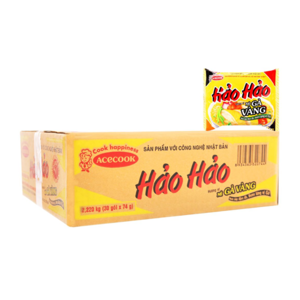 Hao Hao Chicken Instant Noodle 72g (2)