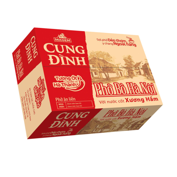 Cung Dinh Beef Rice Noodle 68g (2)