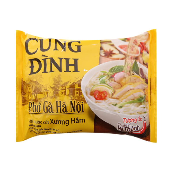 Cung Dinh Chicken Rice Noodle 68g (2)