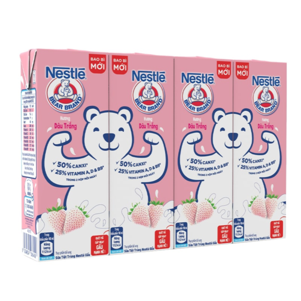Nestle Nutristrong Strawberry Flavour 180ml x 4 x 12 Blocks