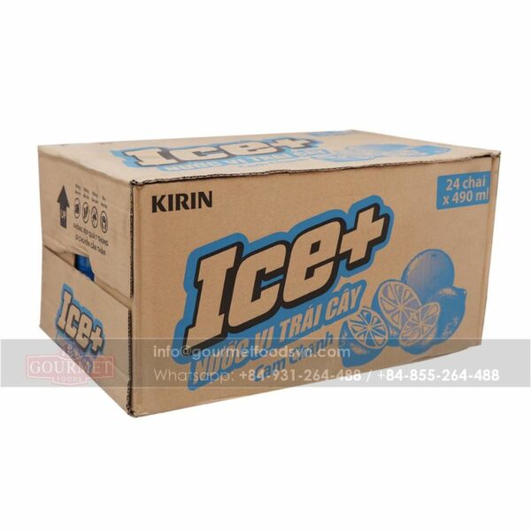 Kirin Ice+ fruit tasted Water - Citrus 490ml x 24 (1)