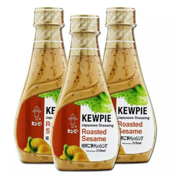 Kewpie Dressing Roasted Sesame 210ml x 12 Bottles (1)