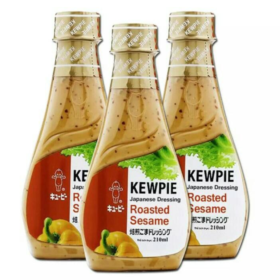 Vietnam　Kewpie　Roasted　210ml　12　•　Wholesaler　Dressing　Bottles　Sesame　X　FMCG　GOODS