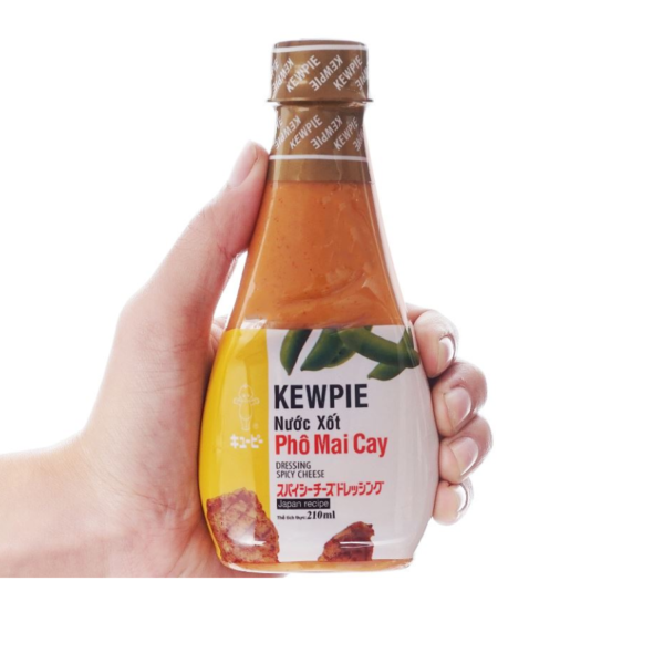 Kewpie Dressing Spicy Cheese 210ml x 12 Bottles (1)