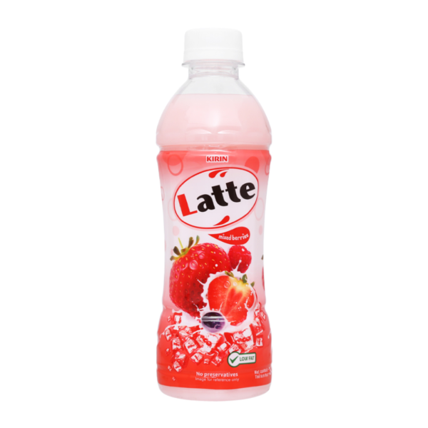 Kirin Latte Mix Berries milk 440ml x 24 (1)