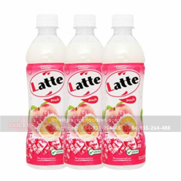 Kirin Latte Peach milk 440ml x 24 (1)