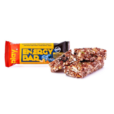 Play Energy Bars Blueberries And Cashews Flavor 33g x 12 Bar x 20 Boxes