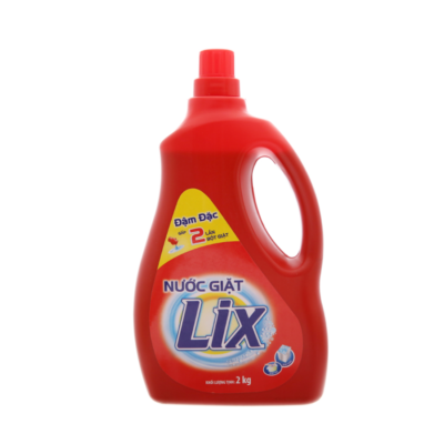 Lix Extra Concentrate Detergent Liquid 2kg x 6 Bottles