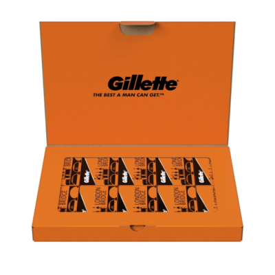 Gillette Razor Blade London 5pcs x 20 pack x 50 boxes