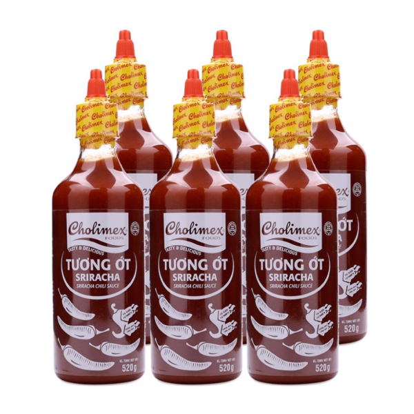 Cholimex Sriracha Chili Sauce 520g x 12 Bottle (1)