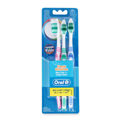 OralB Toothbrush Classic UltraClean 3x6x16