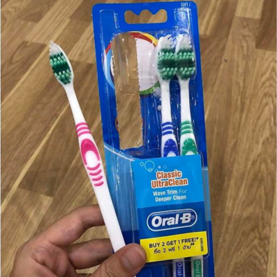 OralB Toothbrush Classic UltraClean 3x6x16