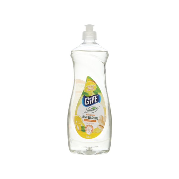 Gift Natural Dishwashing Lemon Yuzu & Ginger 800g x 12 Bottle