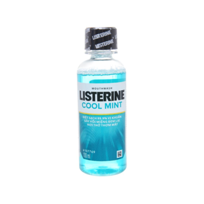 Listerine Fresh Mint Mouthwash 100ml x 48 bottles