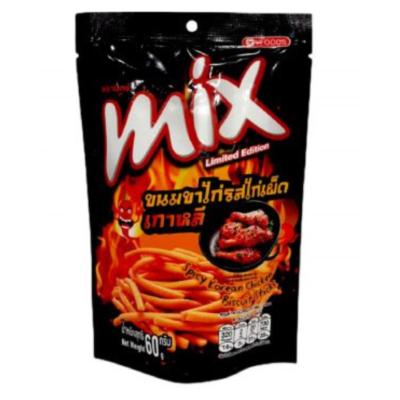 Mix Spicy Korean Chicken Biscuit Sticks 60g x 48 Bags