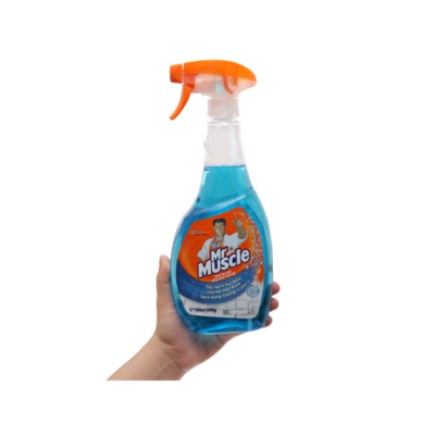 Mr Muscle Glass Cleaner Spray 500ml x 12 Bottle