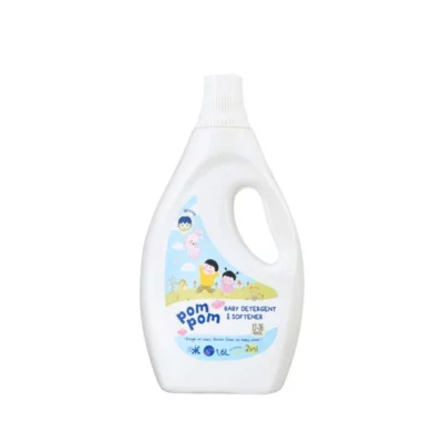 Pom Pom Detergent Fabric Wash (0-12 Months) 1.6L x 4 Bottles