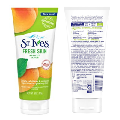 St. Ives Fresh Skin Apricot Face Scrub 170g x 6 Tube