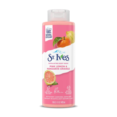 St. Ives Pink Lemon & Mandarin Orange 473ml x 4 Bottles