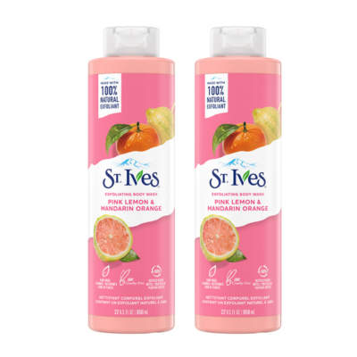 St. Ives Pink Lemon & Mandarin Orange 650ml x 4 Bottles