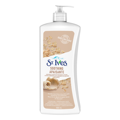 St. Ives Soothing Oatmeal & Shea Butter Body Lotion 621ml x 4 Bottles