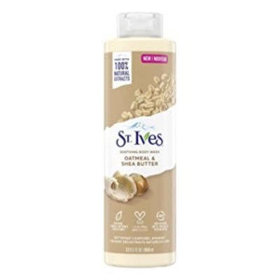 St. Ives Soothing Oatmeal & Shea Butter 473ml x 4 Bottles