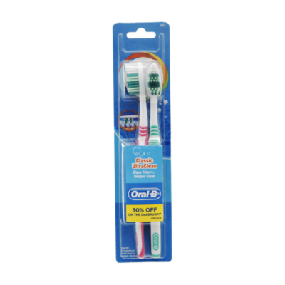 OralB Toothbrush Classic 2x12x8